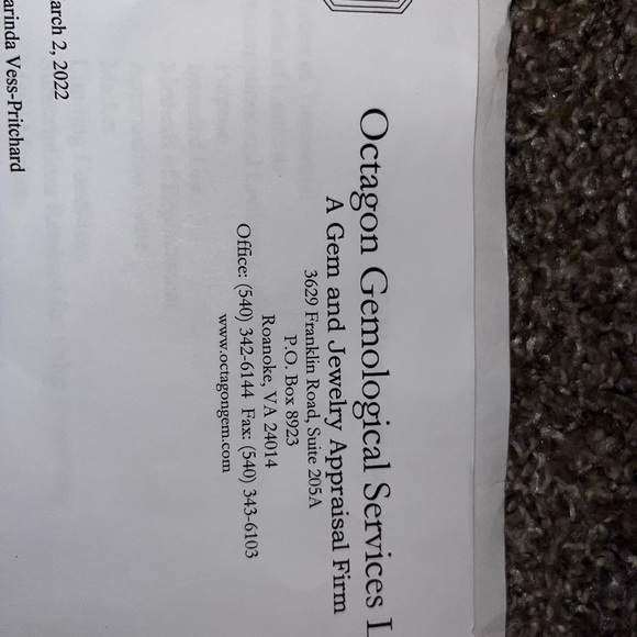 DIAMOND RING WITH PROFESSIONAL APPRAISAL - Picture 4 of 7